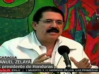 Ex presidente Zelaya se reunió con presidente Daniel Ortega