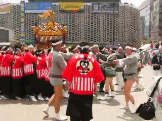 Karasumori-jinja no matsuri, Shimbashi, Tokyo, 20 mai 2010