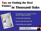 Find the Best Thousand Oaks House Painter