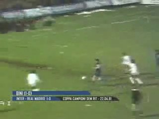 Inter 1-0 Real Madrid  - 1980/81 Copas de Europa