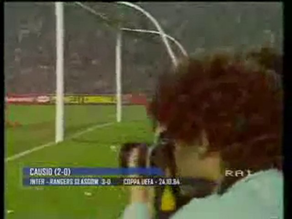 Inter 3-0 Glasgow Rangers   Coppa U.E.F.A 1984/85