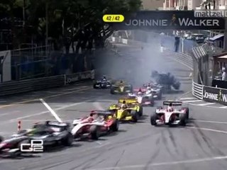 GP2 Monaco 2010  pile up