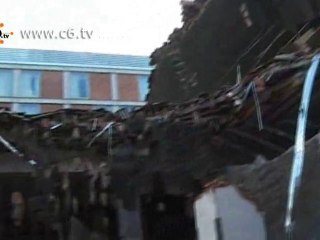 Stato di calamità meteo a Milano. Crolla capannone