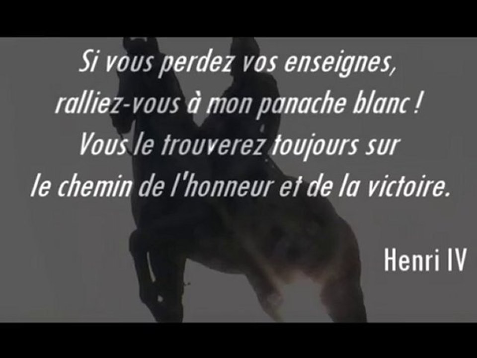 Prisonnier chantant vive Henri IV