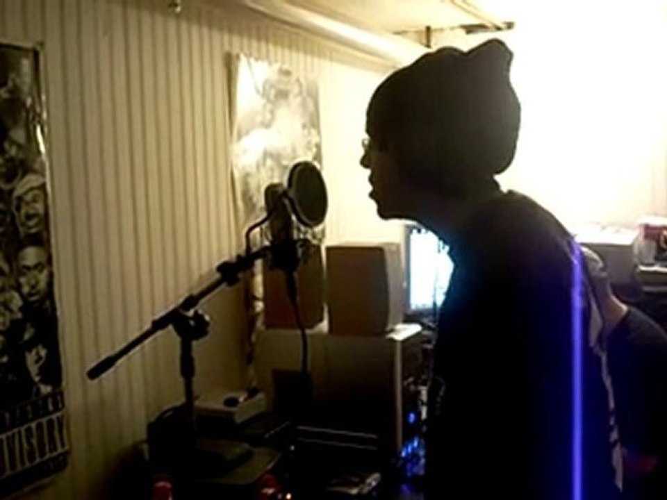 Enregistrement de "Aucune chance" Brako fea Black Poetic
