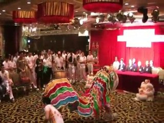 Human Mobile Stage 51I, 2010 Chau Biu Banquet, Lion Dance,