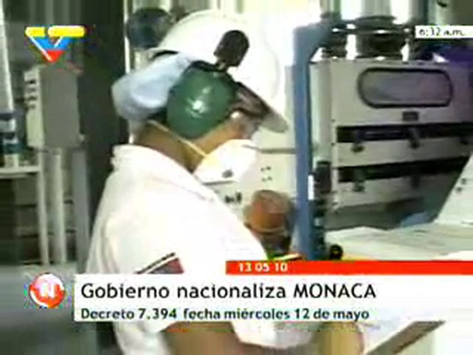 Gobierno anuncia nacionalización de empresa de alimentos