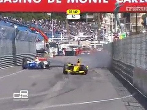 GP2 saison 2010 Monaco Tung gros crash