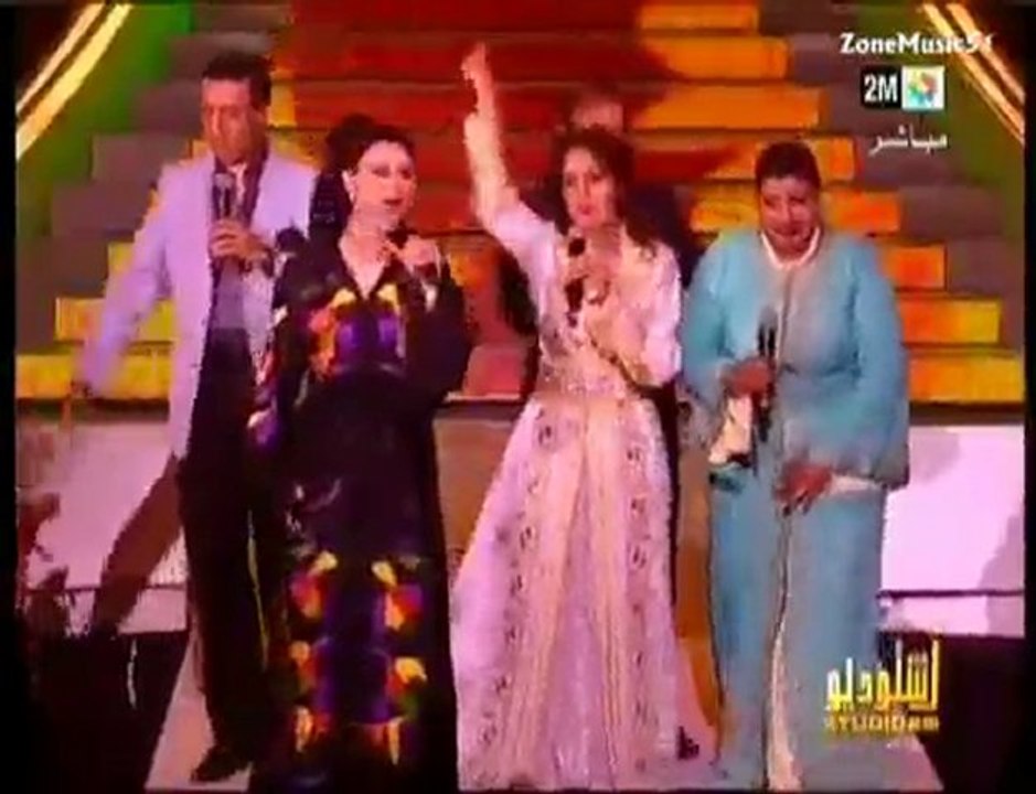 Nidaa Al Hassan á Studio 2M 2010