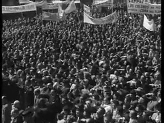 Franco inaugura el pantano de Yesa (8/4/1959)