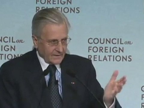 NWO scumbag Trichet latest speech at the CFR