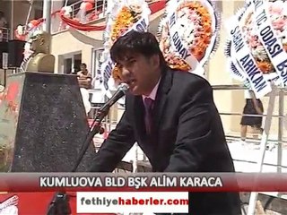 kumluova okul açılışı