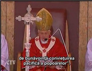 Papa: Suntem chemaţi să slujim omenirea timpului nostru