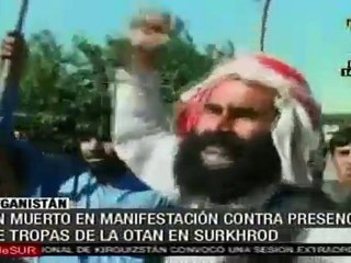 Un muerto durante manifestación contra presencia militar en