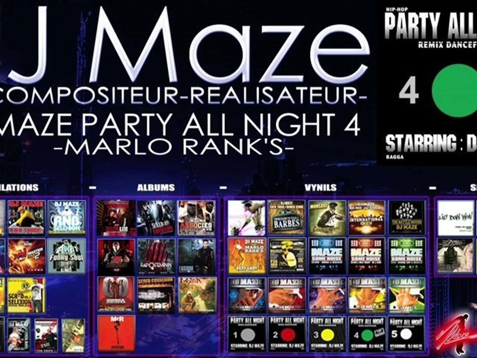 DJ MAZE Party all night 4: MARLO RANK'S (SIDE B)