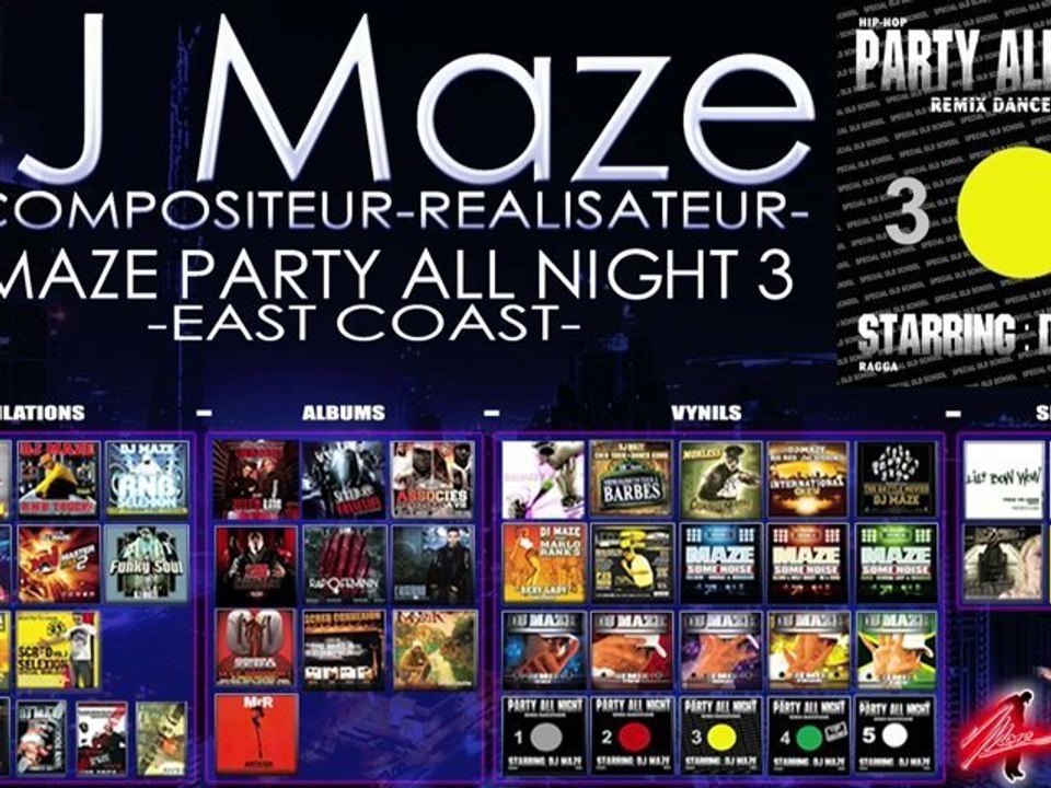 DJ MAZE Party all night 3: EAST COAST (SIDE B)