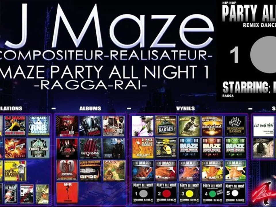 DJ MAZE Party all night 1: RAGGA RAI (SIDE A)