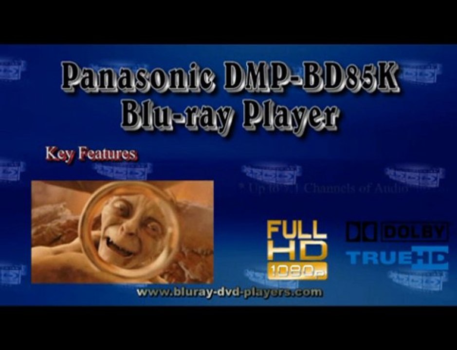 Panasonic DMP-BD-85 Blu-ray Player video Review