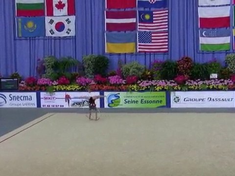 Yana LUKONINA Russie Finale Cerceau Tournoi Corbeil 2010