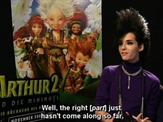 Nov 30 - NewsExklusiv - 9 Fragen an Bill Kaulitz [Eng Sub]