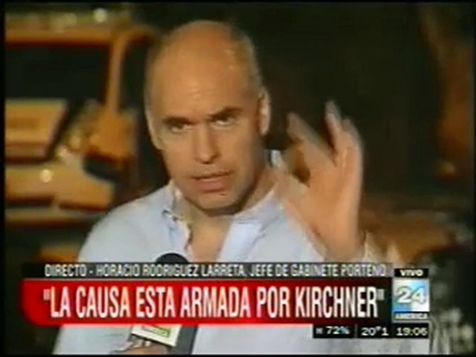 Entrevista a Larreta por el escándolo del espionaje macrista