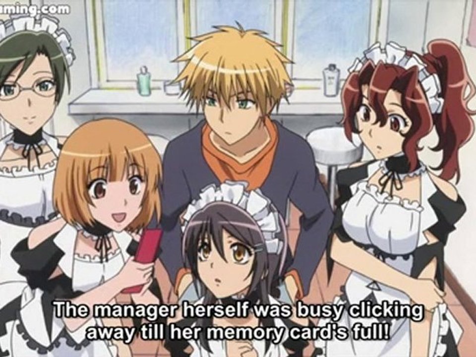 Kaichou wa Maid-Sama episode 5 clip for Fandub SUBs