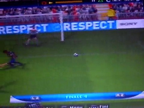 Reprise de volée en lucarne