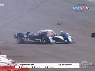 Le Mans Series saison 2010 Spa-Francorchamps Montagny crash