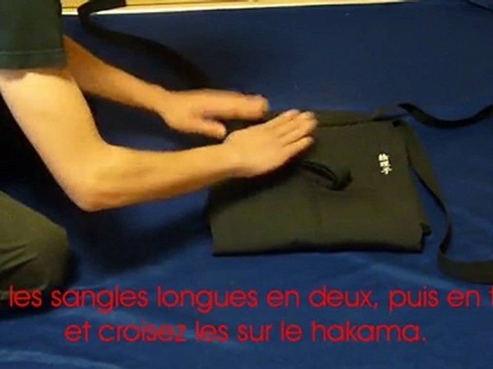 Comment Plier - Le Hakama