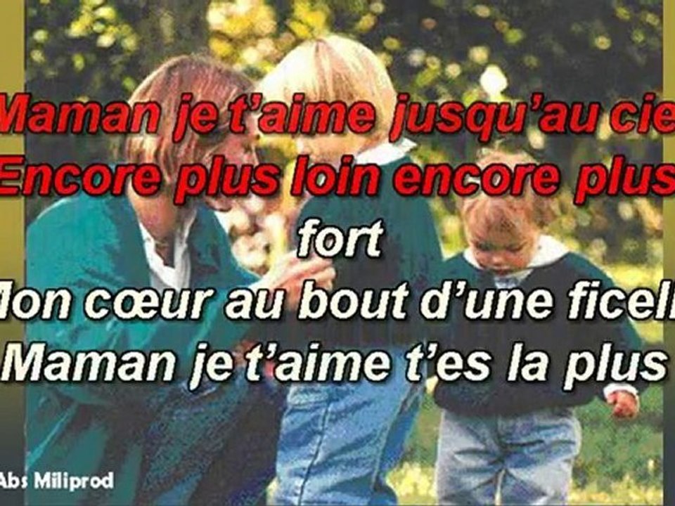 MAMAN D AMOUR -01 Maman d amour par LIZZIE   VC