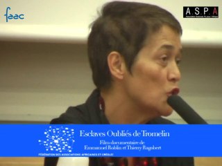 Françoise Vergès  au forum organisé par l'ASPA