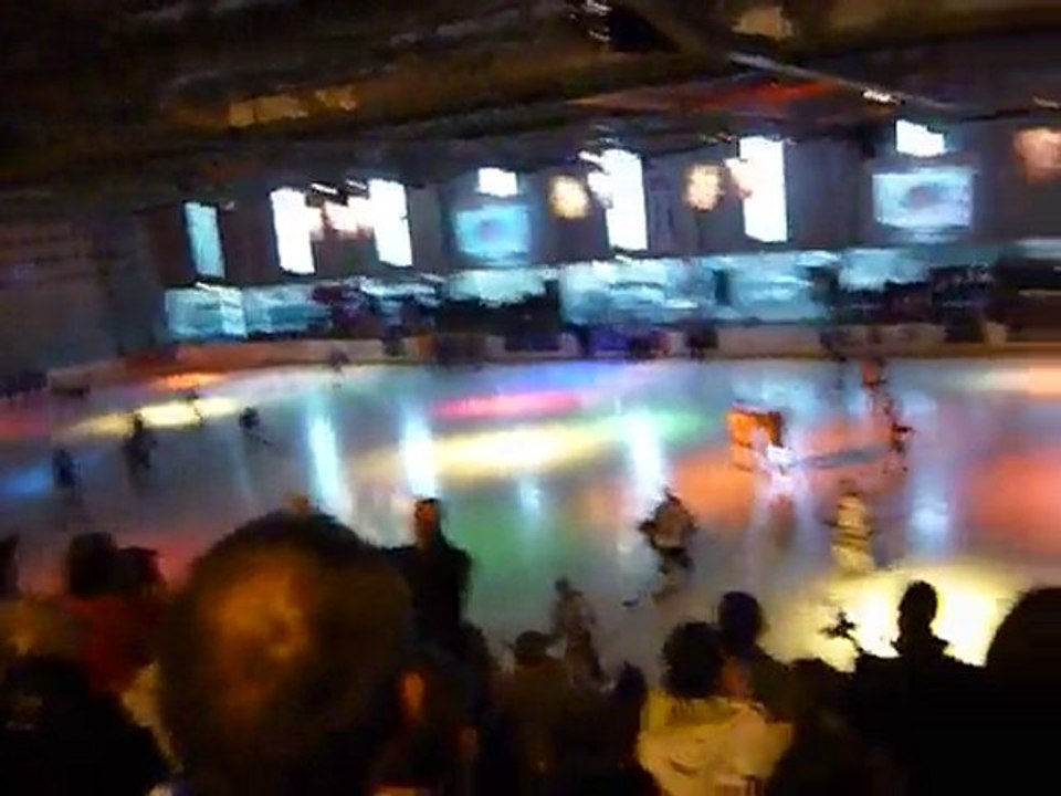 Entrée des Albatros de Brest sur la glace