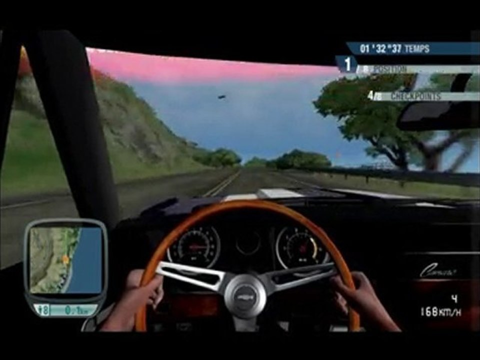 Ma Camaro Violette dans Test Drive Unlimited