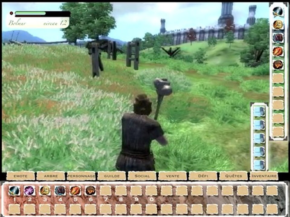 Simulation gameplay tulanilwe avec oblivion