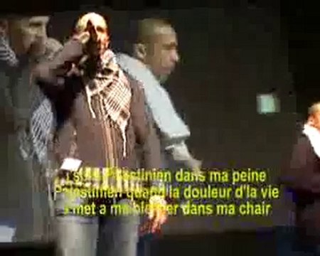 Concert Live pour la PALESTINE.400 hyenes.