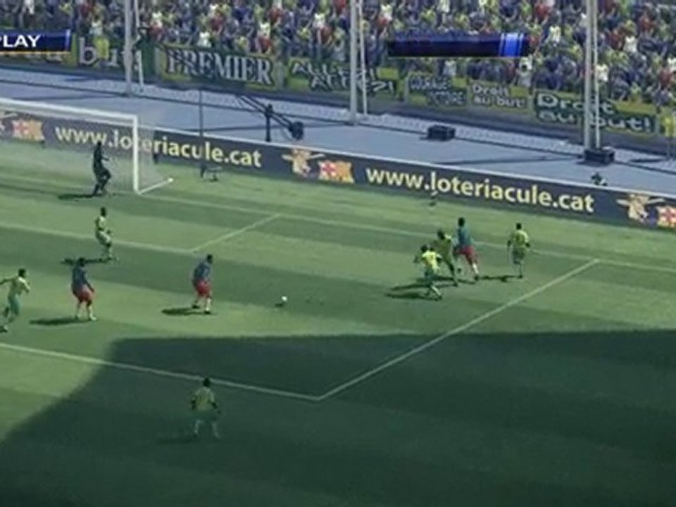 PES 2010 Cameroun vs Togo Partie 1/3