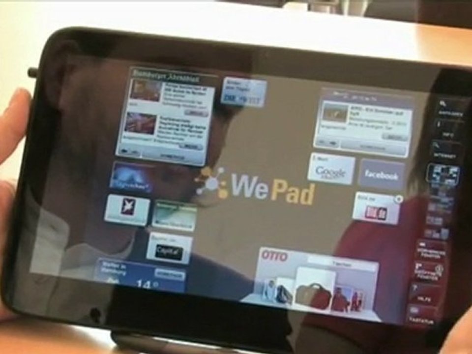 WePad WeTab:Was der deutsche Touch-Computer kann