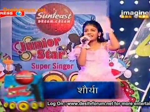 Junior Star Super Singer - 15th May 2010 - Part1