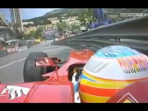 Accidente de Fernando Alonso en Monaco 2010