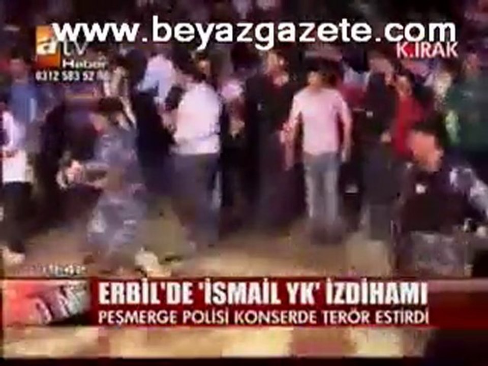 Erbil'de Ismail YK Izdihamı (ATV HABER)[14.05.2010]
