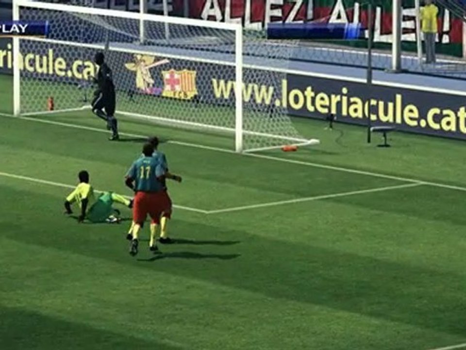 PES 2010 Cameroun vs Togo Partie 2/3