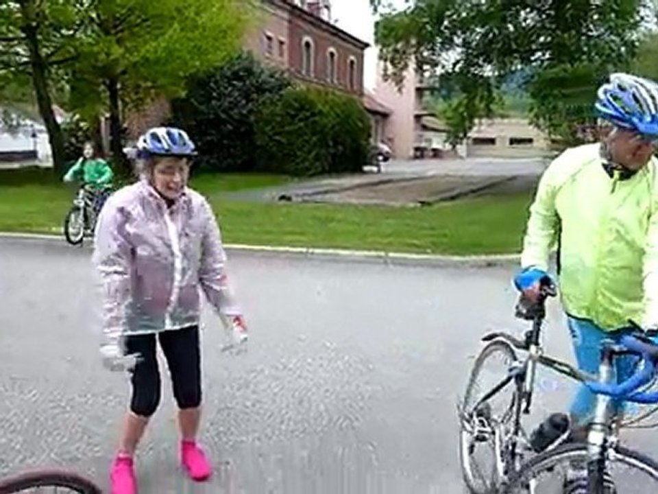 Marie Paule se réchauffe à Masevaux 15 mai 2010