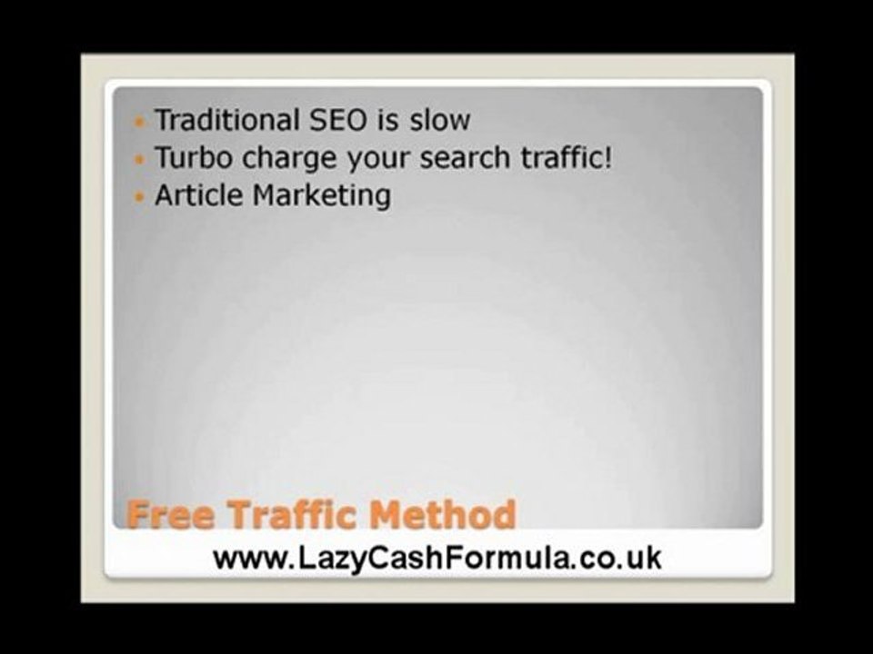 Make Money Through Articles Marketing