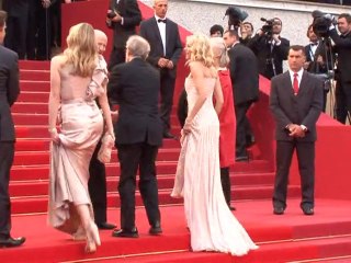 Woody Allen on the red carpet in Cannes