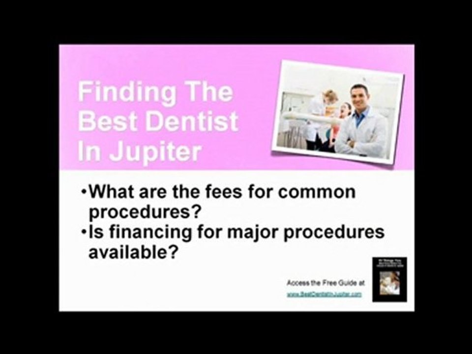 Find The Best Dentist In Jupiter