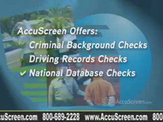 AccuScreen- Are you hiring an Unqualified Employee?