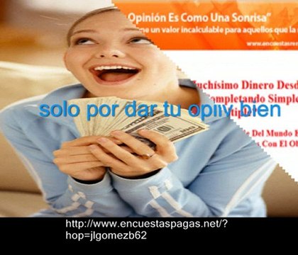 Gana dinero completando encuestas desde casa