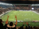 PSG - Montpellier - Hommage Yann et Julien