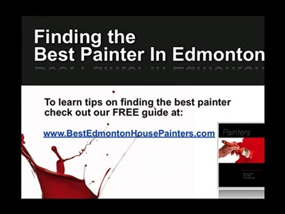 How To Choose A The Right House Painters In Edmonton, Alber