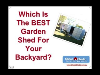 Garden sheds Perth